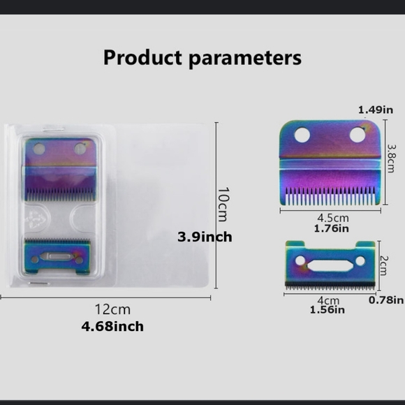 REPLACEMENT CUTTER HEAD STAINLESS STEEL HAIR CLIPPER BLADE SHEAR PART - Picture 4 of 8
